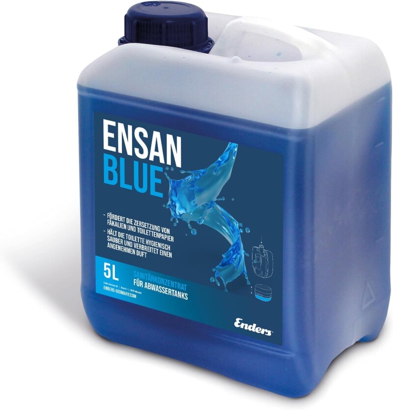Химическая жидкость для нижнего бака Enders Ensan Blue 5 л (100мл./10л)