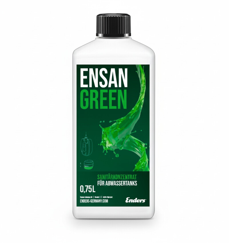 БИОлогическая жидкость для нижнего бака Enders Ensan Green Active 0,75 л (50мл./10л)