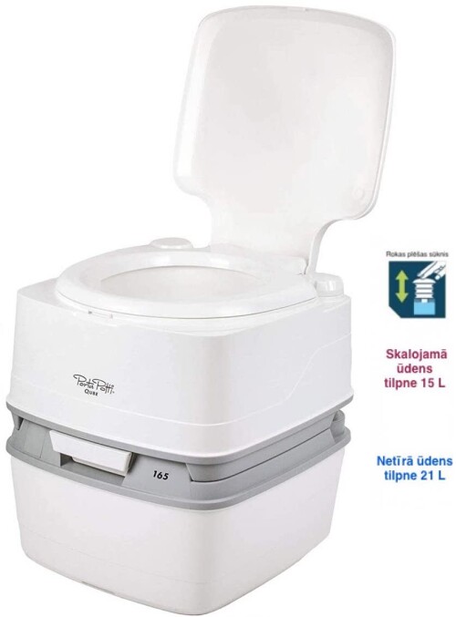 Portable Toilet Thetford Porta Potti Qube 165